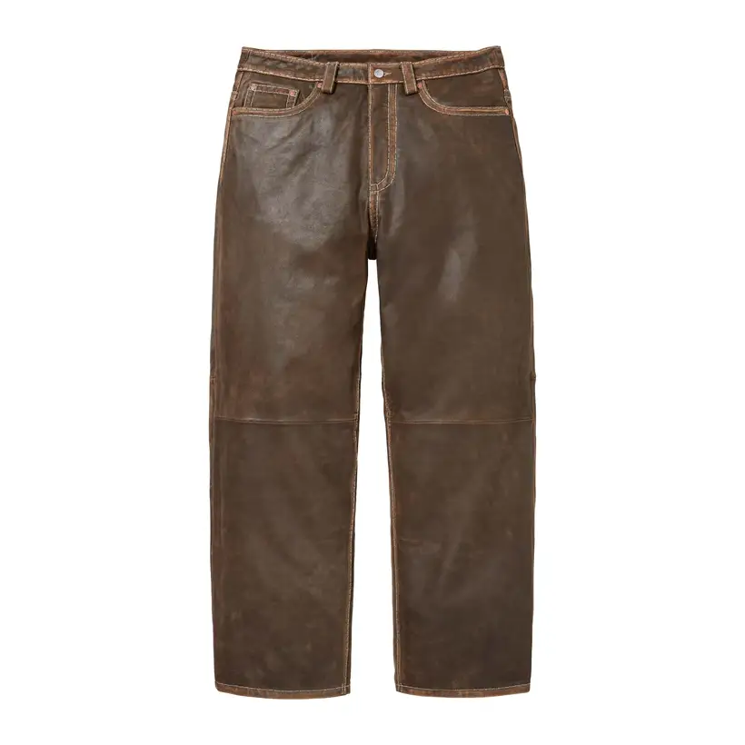 Supreme/True Religion Loose Fit Leather Pant