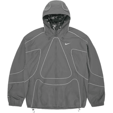 Corteiz x Nike Grey NRG Jacket - Image 1