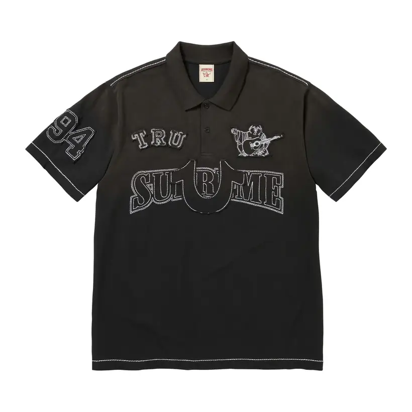 Supreme/True Religion Applique Polo
