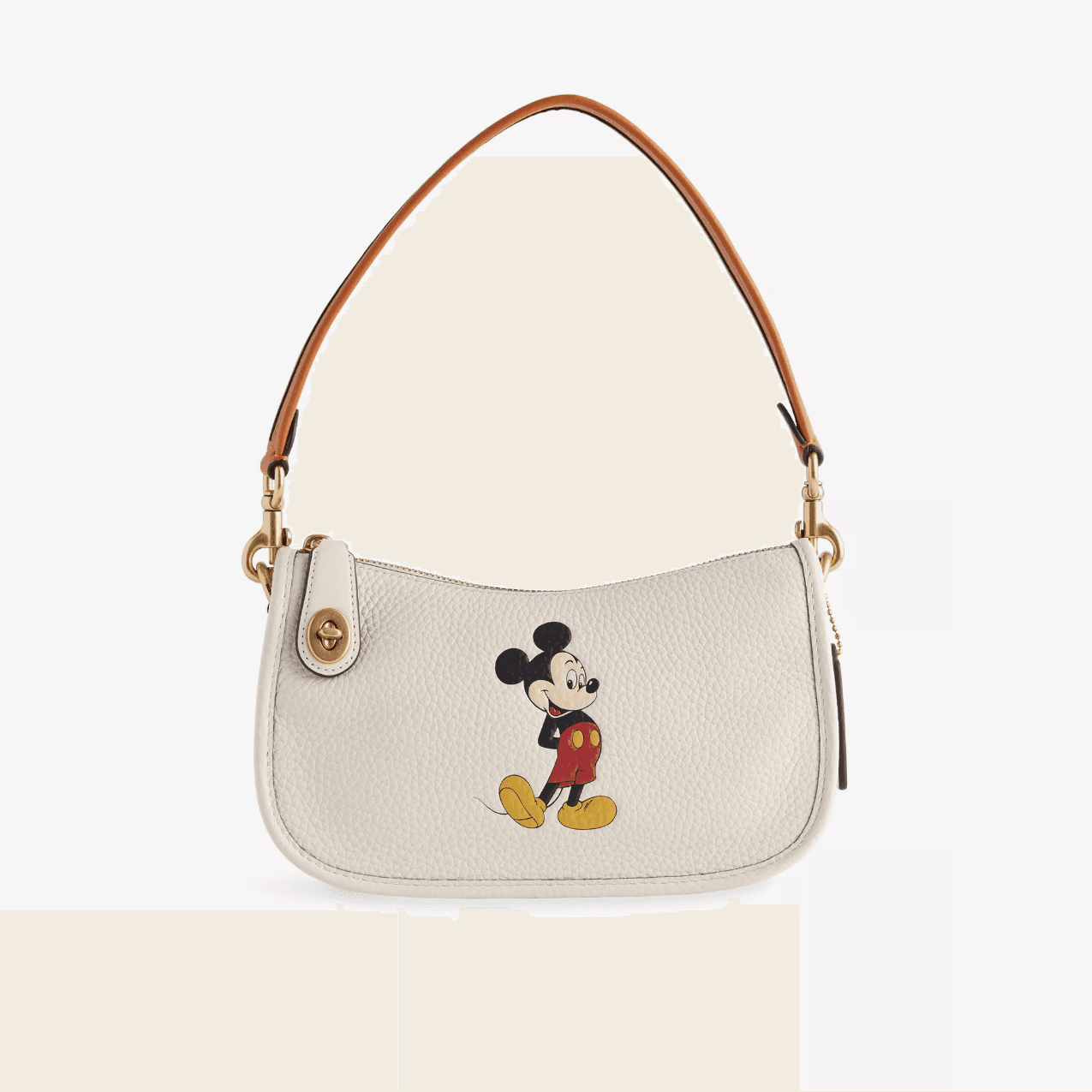 Disney x Coach Mickey Leather Top Handle Bag - Image 1