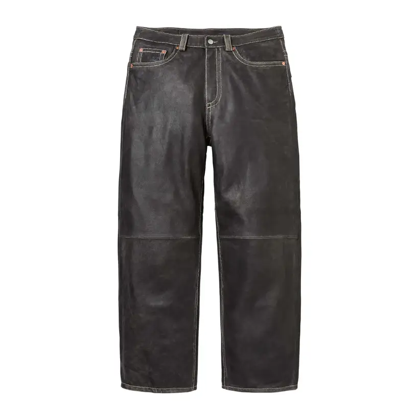 Supreme/True Religion Loose Fit Leather Pant