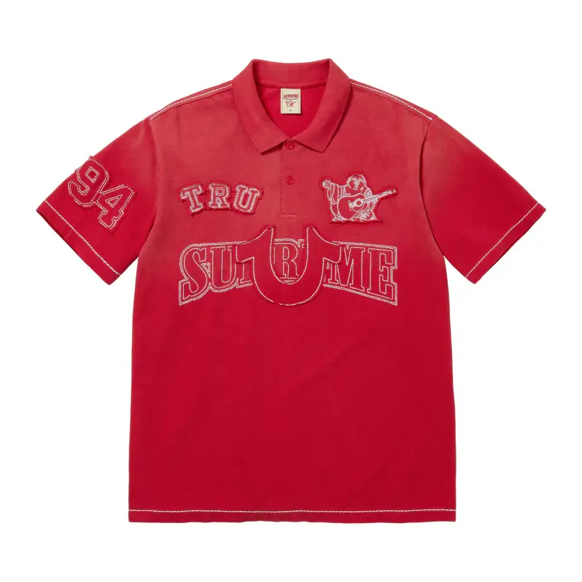 Supreme/True Religion Applique Polo